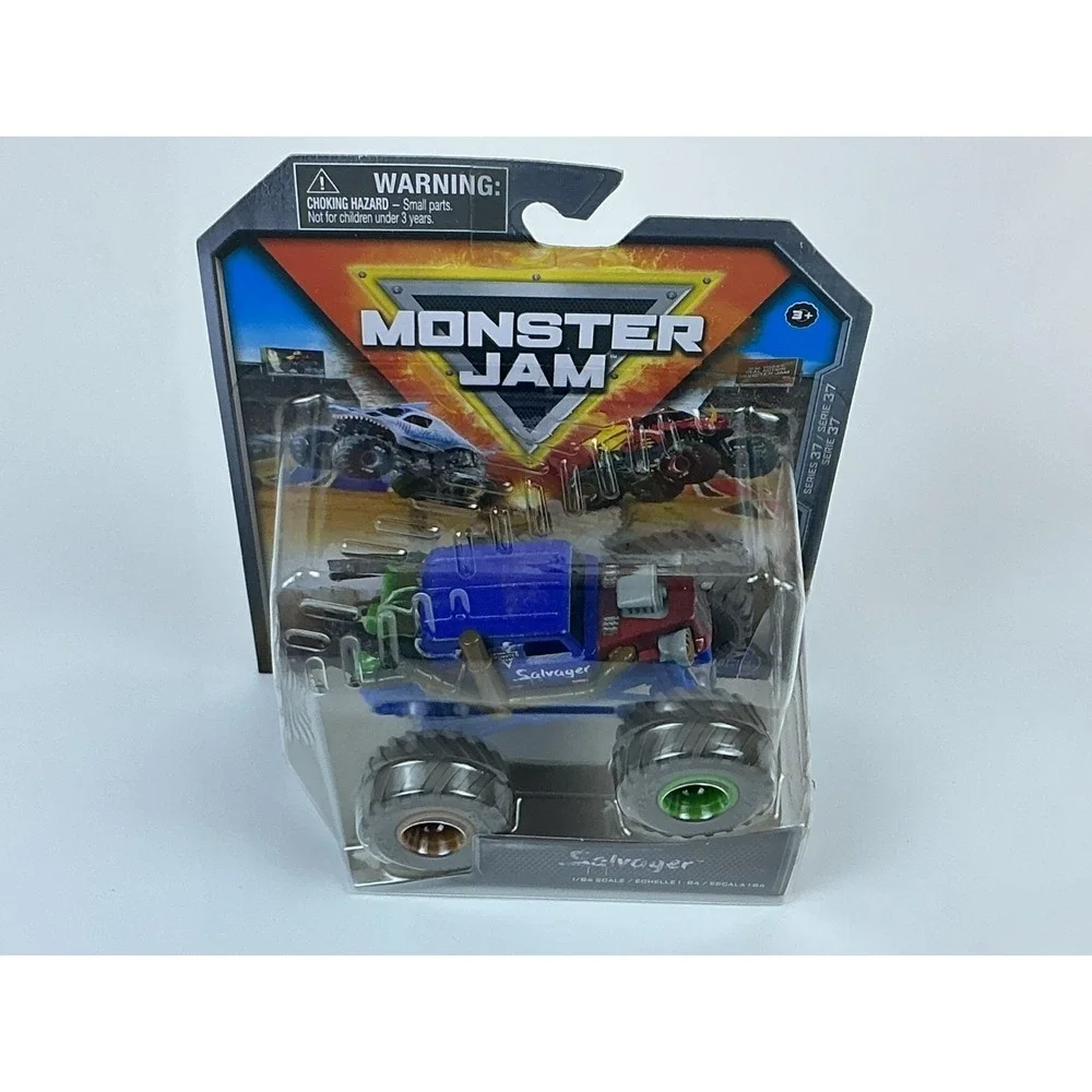 Monster Jam Spin Master‎ 2023 Salvager Arena Favorites Series 37 1:64 NIP